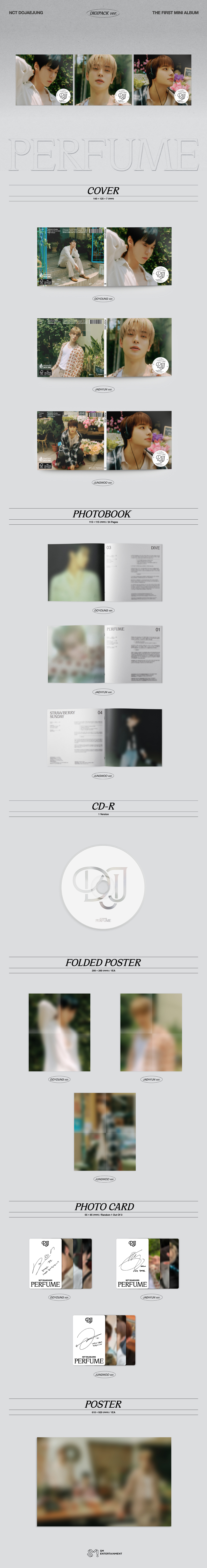 NCT DOJAEJUNG - 1st Mini Album [PERFUME] (BOX Ver. - DOYOUNG